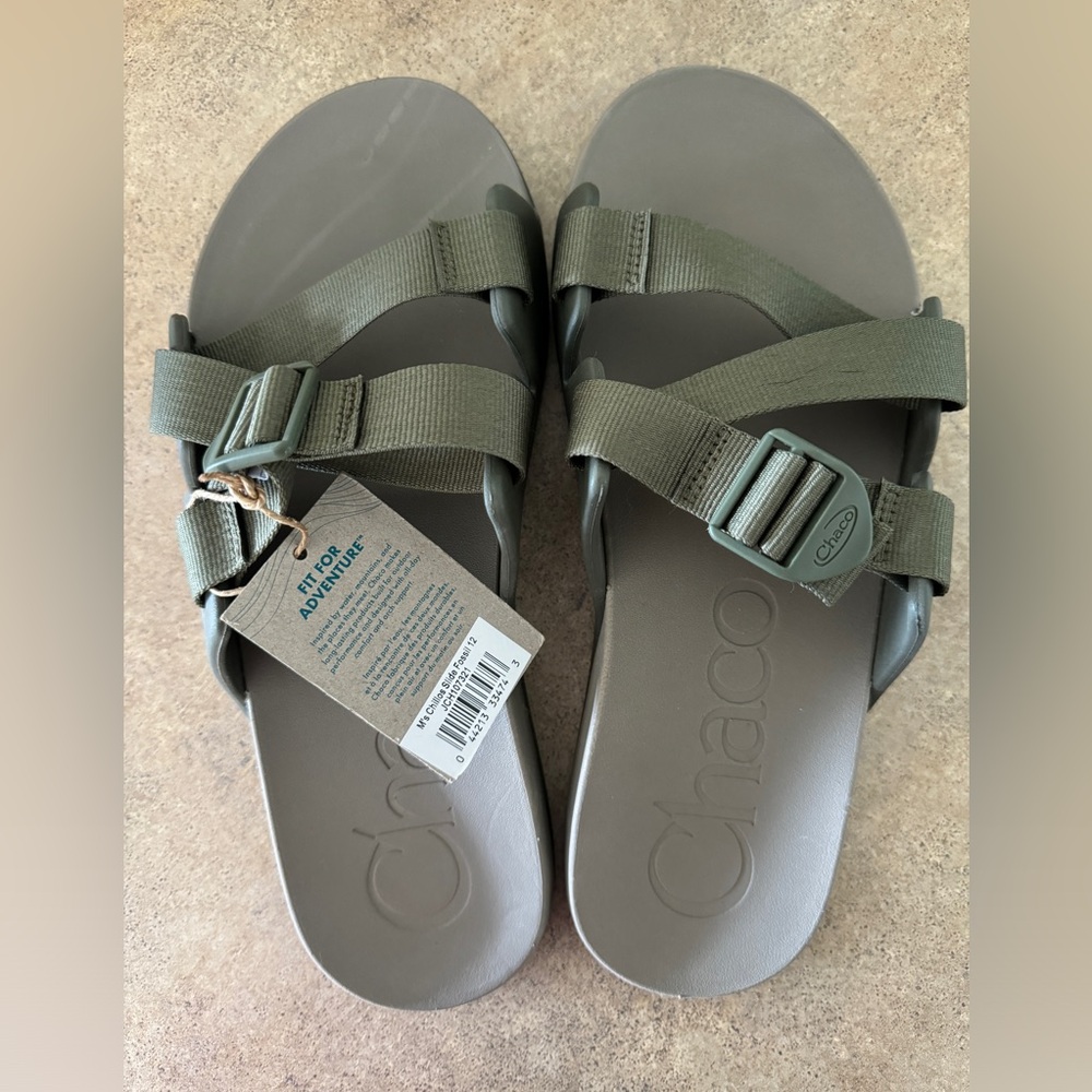 Men’s size 12 Chaco Chillos. Color - Fossil